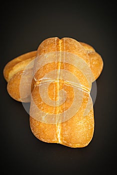 the typical chilean bread: marraqueta