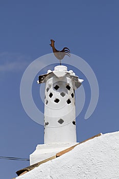 Typical chimney of the Algarve