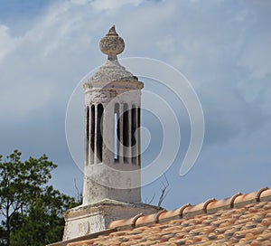 Typical chimney from the Algarve,Albufeira.