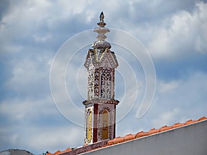 Typical chimney from the Algarve,Albufeira.