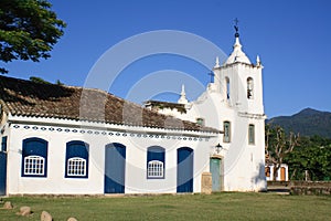 Typical church in Brazil