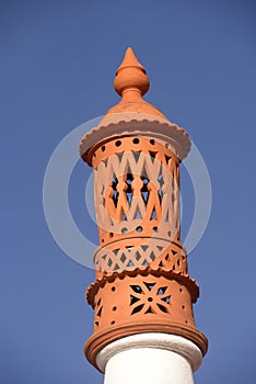 Typical Clay Chimney - Details Architecture - Outdoor