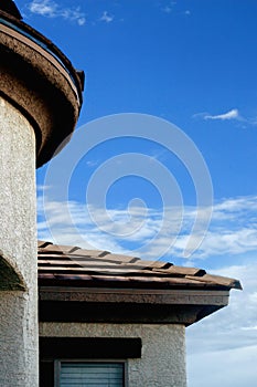 Typical Closeup of a Southwestern Style Home