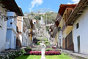 Typical Colonial Architecture in Cajamaraca