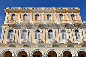 Typical colonial Cuban architecture in Sancti Spiritus photo