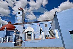 Typical colonial Cuban architecture in Sancti Spiritus photo