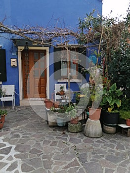 Typical corner- BURANO island- italy