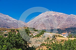 Typical Cretan landscape