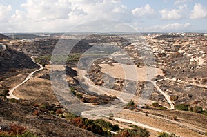 Typical cyprus landscape