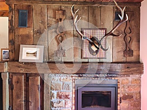 Typical decoration in an accommodation, Vegacerneka village, MontaÃ±a de RiaÃ±o y Mampodre Regional photo