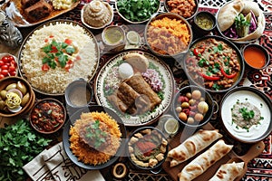 typical dishes of Arabic cuisine