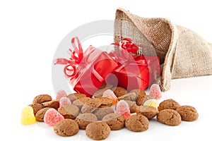 Typical Dutch celebration: Sinterklaas with surprises in bag and