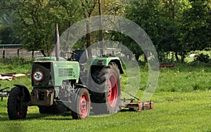 Typical dutch nature on a spring day