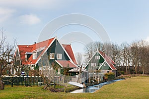 Typical Dutch village
