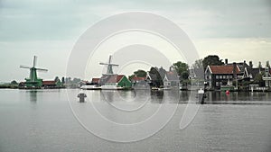 Typical Dutch windmills