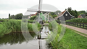 Typical Dutch windmills