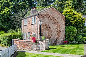 Typical English country cottage