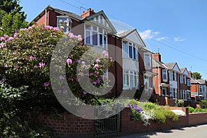 Typical English Terraced Houses