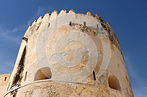 Typical example of an architectural style in Lamu, Kenya