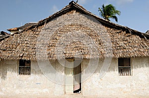 Typical example of an architectural style in Lamu, Kenya