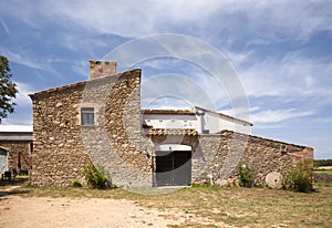 Typical farm in Catalunya photo