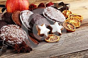 Typical German Gingerbreads such as Lebkuchen and Aachener Printen