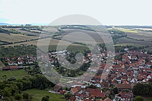 Typical german rural landscape