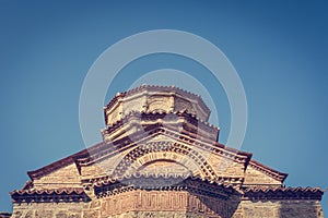 Typical Greek orthodox church facade