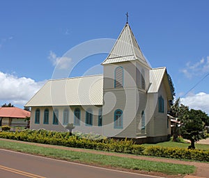 Typical Hawaiian church