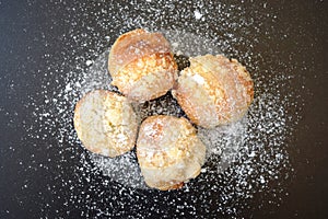 Typical homemade traditional sweet pastry