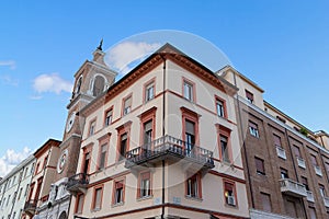 Typical house of beginning of XIX century in the resort town of Rimini.