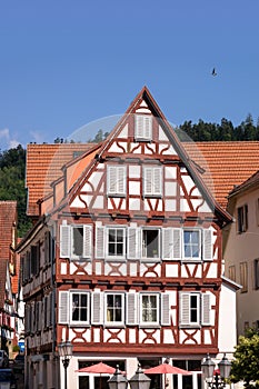 typical house in Calw Germany