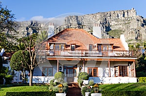 A typical house in Cape Town South Africa