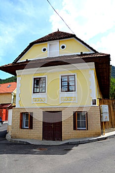 Typical house in the cvartal Schei of Brasov