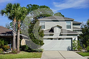 A typical house in Florida