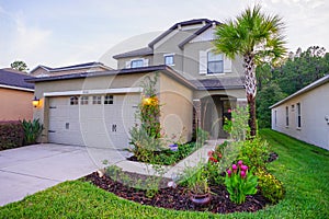 A typical house in Florida