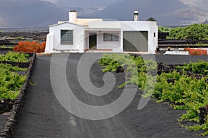 Typical house of Lanzarote