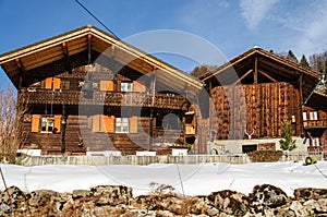 Typical house in Les Posses