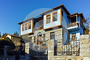 Typical house from ottoman period in Xanthi, East Macedonia and Thrace