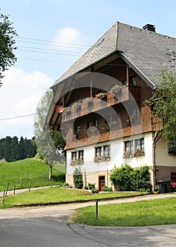 Typical House Style in the Alps