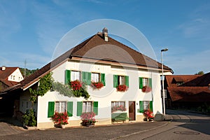 Typical house in Switzerland