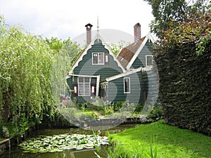 A typical house in Zaanstad