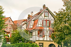 Typical houses of the Black Forest, Germany