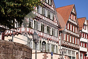 typical houses in Calw Germany