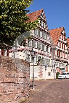 typical houses in Calw Germany