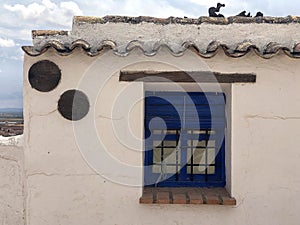 Typical houses of Campo de Criptana