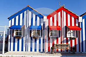 Typical Houses in Costa Nova