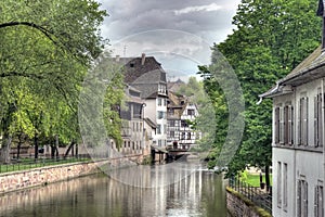 Typical houses in Strasbourg