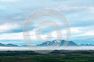 Typical Iceland landscape