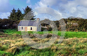 Typical Irish abandoned house.